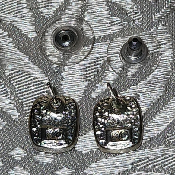 Abalone Stud Earrings - Picture 2 of 4